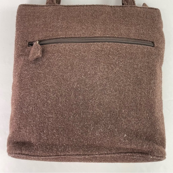 Brown‎ Sequins Felt Mini Tote - Picture 5 of 16